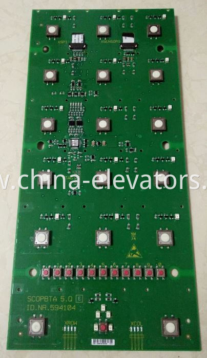 COP Button Board for Schindler 9300 Elevators 594104